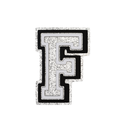 Budz | Silver Letter F